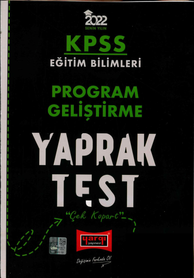 PROGRAM GELİŞTİRME YAPRAK TEST