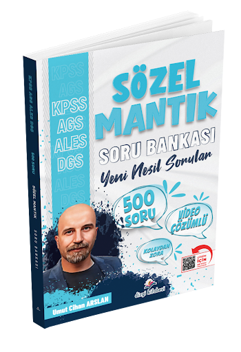 KPSS MEB-AGS ALES DGS Sözel Mantık Soru Bankası Çözümlü Dizgi Kitap Limon Fotokopi