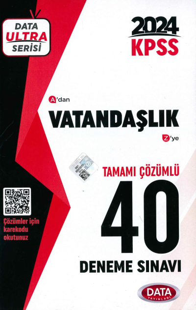 A'DAN Z'YE VATANDAŞLIK 40 DENEME ÇÖZÜMLÜ Limon Fotokopi