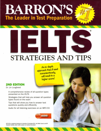 Barron's IELTS Strategies and Tips Limon Fotokopi