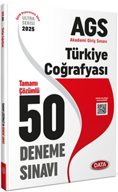 2025 AGS Türkiye Coğrafyası Tamamı Çözümlü 50 Deneme Sınavı Data Yayınları Limon Fotokopi