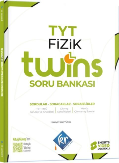 YKS TYT Fizik Twins Soru Bankası Çözümlü KR Akademi Limon Fotokopi