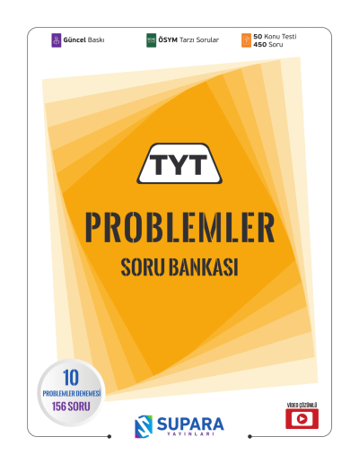 TYT Problemler Soru Bankası Limon Fotokopi
