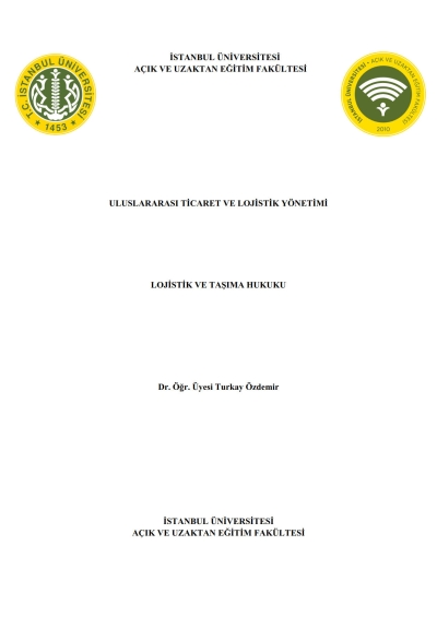 Uluslararası Ticaret ve Lojistik Yönetimi Limon Fotokopi