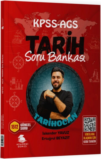 2026 KPSS AGS Tarih Soru Bankası Akademi Denizi Limon Fotokopi
