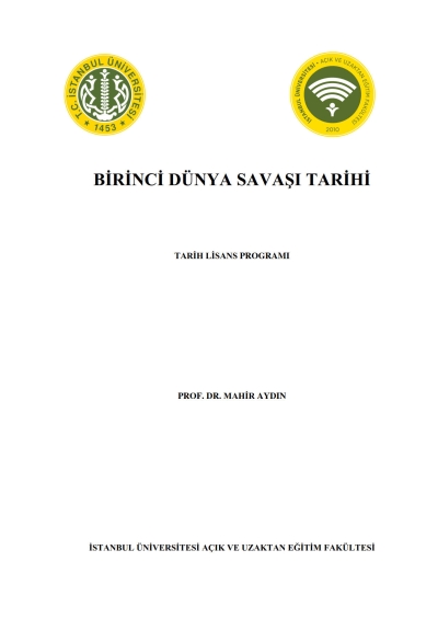 Birinci Dünya Savaşı Tarihi Limon Fotokopi