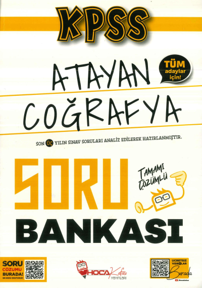 ATAYAN COĞRAFYA TAMAMI ÇÖZÜMLÜ SORU BANKASI Limon Fotokopi