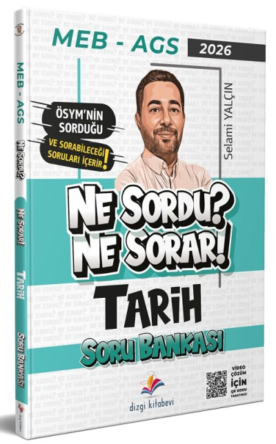 2026 MEB-AGS Tarih Soru Bankası Çözümlü Selami Yalçın Dizgi Kitap