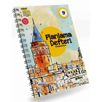 2024 Gri Koç Planlama Defteri Limon Fotokopi