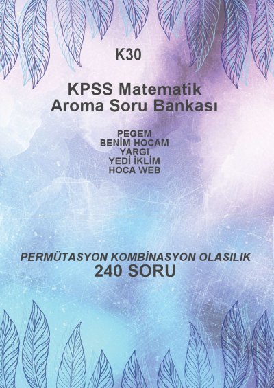 PERMÜTASYON KOMBİNASYON OLASILIK --240 SORU-- Limon Fotokopi