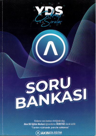 YDS ÇIKMIŞ SORULAR SORU BANKASI (2013-2022) Limon Fotokopi