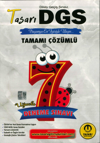 DGS UĞURLU 7 DENEME TAMAMI ÇÖZÜMLÜ