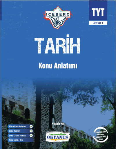 TYT Iceberg Tarih Konu Anlatımı Okyanus Yayınları Limon Fotokopi