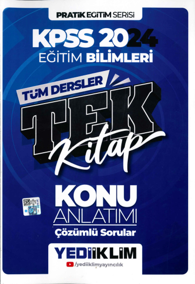 EĞİTİM BİLİMLERİ TÜM DERSLER TEK KİTAP KONU ANLATIMI ÇÖZÜMLÜ SORULAR Limon Fotokopi