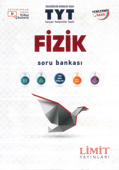 TYT Fizik Soru Bankası Limit Yayınları Limon Fotokopi
