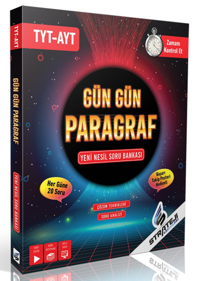 TYT AYT Gün Gün Paragraf Soru Bankası Limon Fotokopi