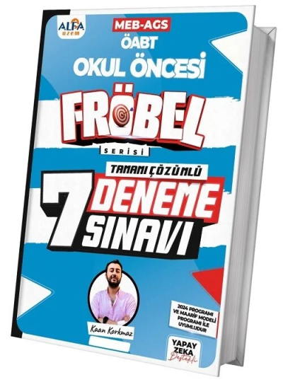 ÖABT MEB-AGS Okul Öncesi Öğretmenliği FRÖBEL 7 Deneme Çözümlü TKM Akademi Limon Fotokopi