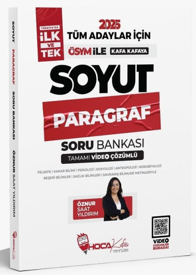 2025 Tüm Adaylar İçin Soyut Paragraf Soru Bankası Video Çözümlü Hoca Kafası Yayınları Limon Fotokopi