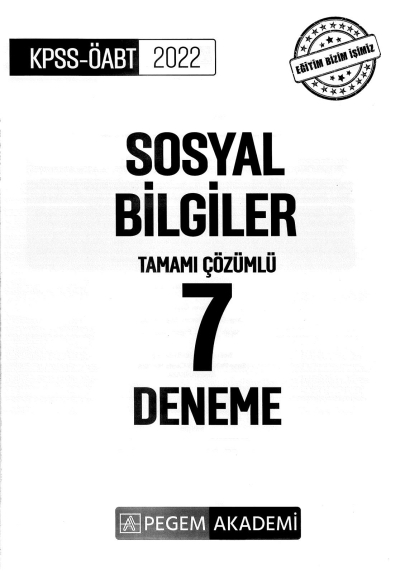 SOSYAL BİLGİLER TAMAMI ÇÖZÜMLÜ 7 DENEME Limon Fotokopi
