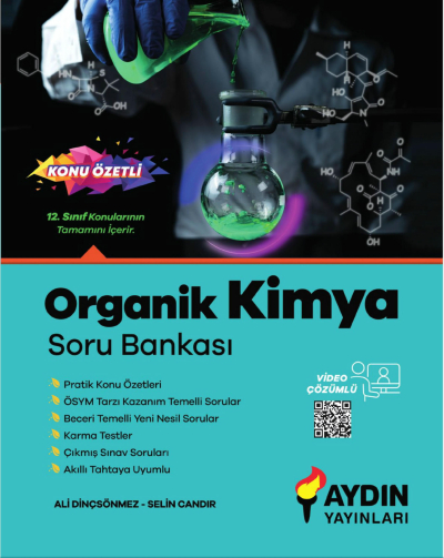 Organik Kimya Konu Özetli Soru Bankası Aydın Yayınları Limon Fotokopi