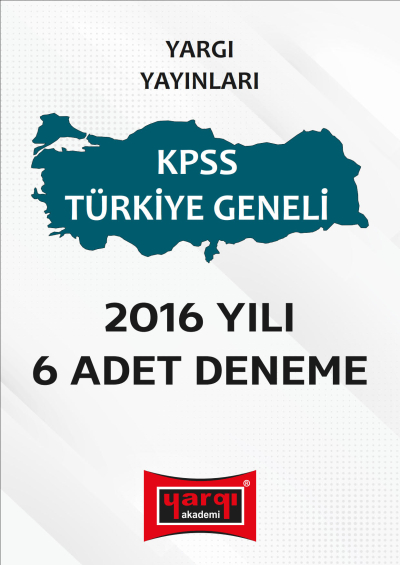 YARGI 6 ADET DENEME Limon Fotokopi