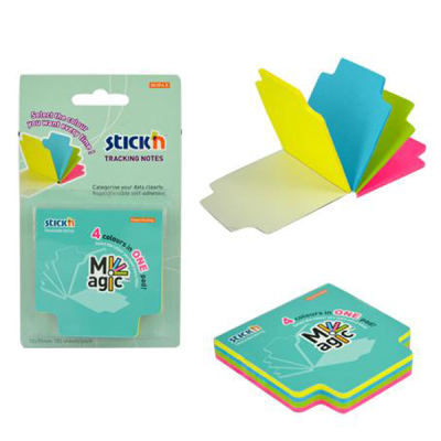 Stickn 70x70 Magıc 4 Neon Renk 100 Yaprak (21560) Limon Fotokopi