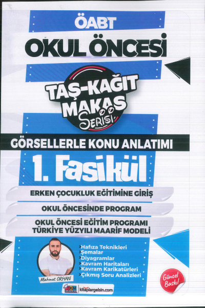 ÖABT Okul Öncesi Öğretmenliği Taş Kağıt Makas Serisi Görsellerle Konu Anlatımı Mahmut Orhan TKM Akademi 10 Fasikül Limon Fotokopi