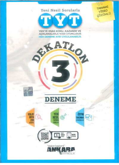 TYT DEKATLON 3 DENEME Limon Fotokopi