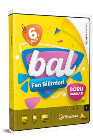 6. Sınıf BAL Fen Bilimleri Soru Bankası Hiper Zeka Yayınları