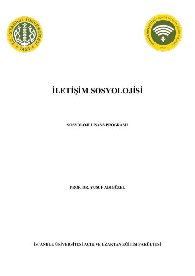 İletişim Sosyolojisi Limon Fotokopi