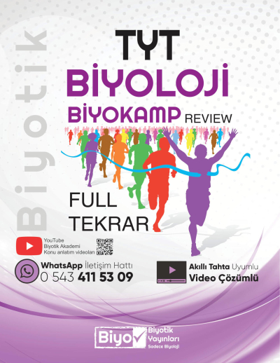 TYT Biyoloji Full Tekrar Biyokamp Biyotik Yayınları