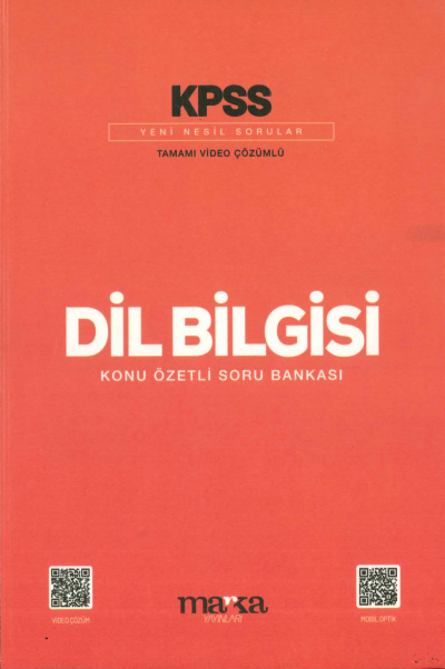 DİL BİLGİSİ KONU ÖZETLİ SORU BANKASI Limon Fotokopi