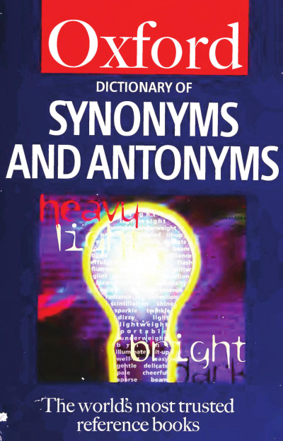 OXFORD DICTIONARY OF SYNONYMS AND ANTONYMS Limon Fotokopi