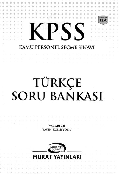 KPSS TÜRKÇE SORU BANKASI ÇÖZÜMLÜ Limon Fotokopi