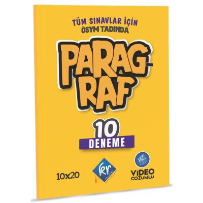 Tüm Sınavlar için Paragraf 10 Deneme Video Çözümlü Limon Fotokopi