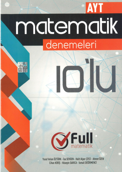 AYT Matematik 10 lu Denemeleri