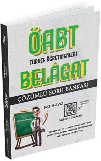 2025 ÖABT Türkçe Öğretmenliği Belagat Soru Bankası Çözümlü Fatih Avcı Limon Fotokopi