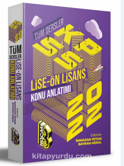 2022 KPSS Lise Ön Lisans Tüm Dersler Konu Anlatımı Limon Fotokopi