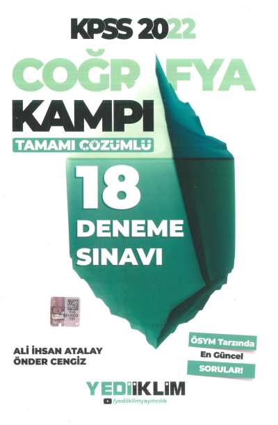 COĞRAFYA KAMPI TAMAMI ÇÖZÜMLÜ 18 DENEME