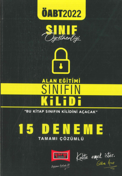 ALAN EĞİTİMİ SINIFIN KİLİDİ 15 DENEME TAMAMI ÇÖZÜMLÜ Limon Fotokopi