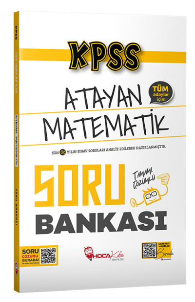 KPSS Matematik Atayan Soru Bankası Hoca Kafası Limon Fotokopi