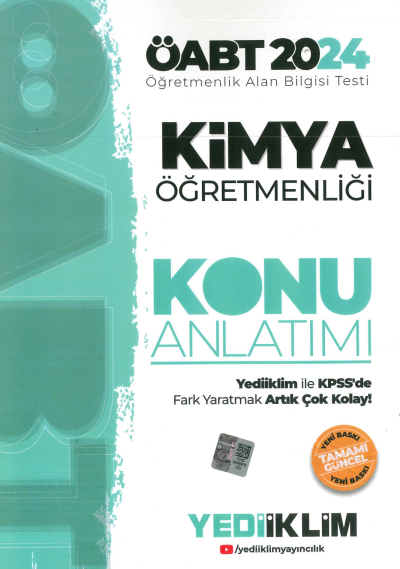 ÖABT KİMYA ÖĞRETMENLİĞİ KONU ANLATIMI