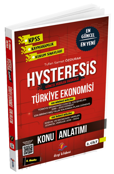 Dizgi Kitap Hysteresis Türkiye Ekonomisi Güncel Veriler 2024 Tufan Samet Özdurak