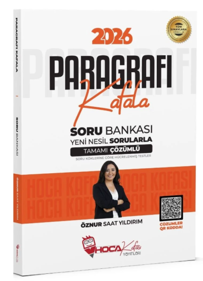 2026 Soyut Paragraf Soru Bankası Çözümlü Öznur Saat Yıldırım Hoca Kafası Yayınları Limon Fotokopi