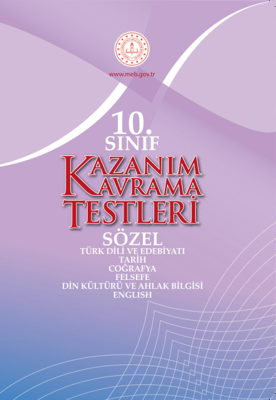 10. Sınıf Kazanım Kavrama Testleri (Sözel)