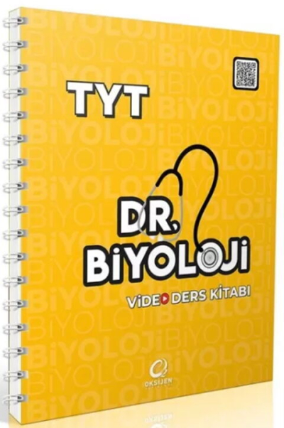 TYT DR. Biyoloji Video Ders Kitabı Oksijen Yayınları Limon Fotokopi