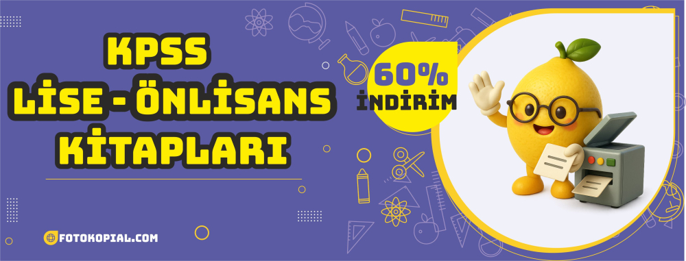 LİSE ÖNLİSANS Limon Fotokopi